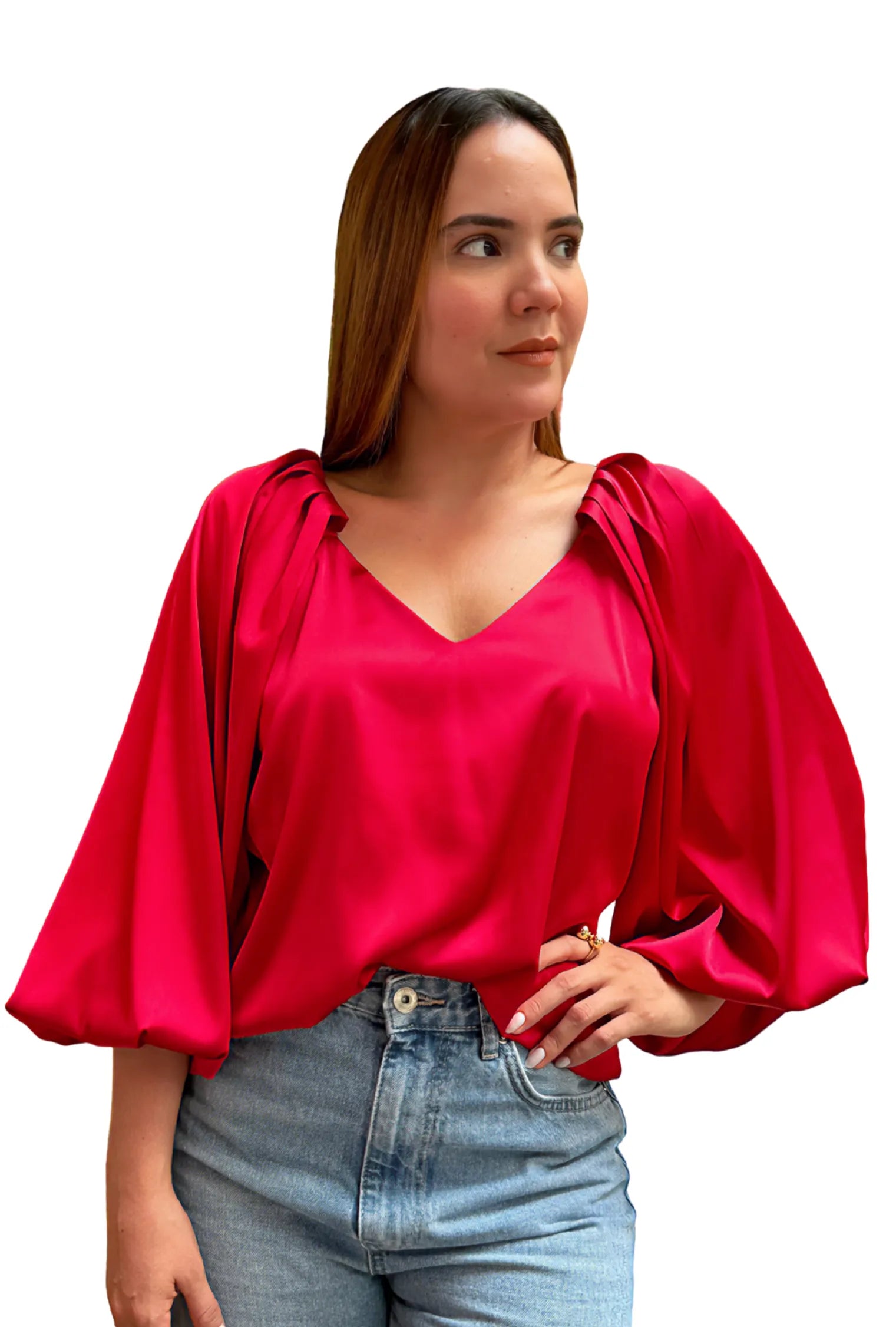 BLUSA MANGAS BOMBACHAS | "THALÍA"
