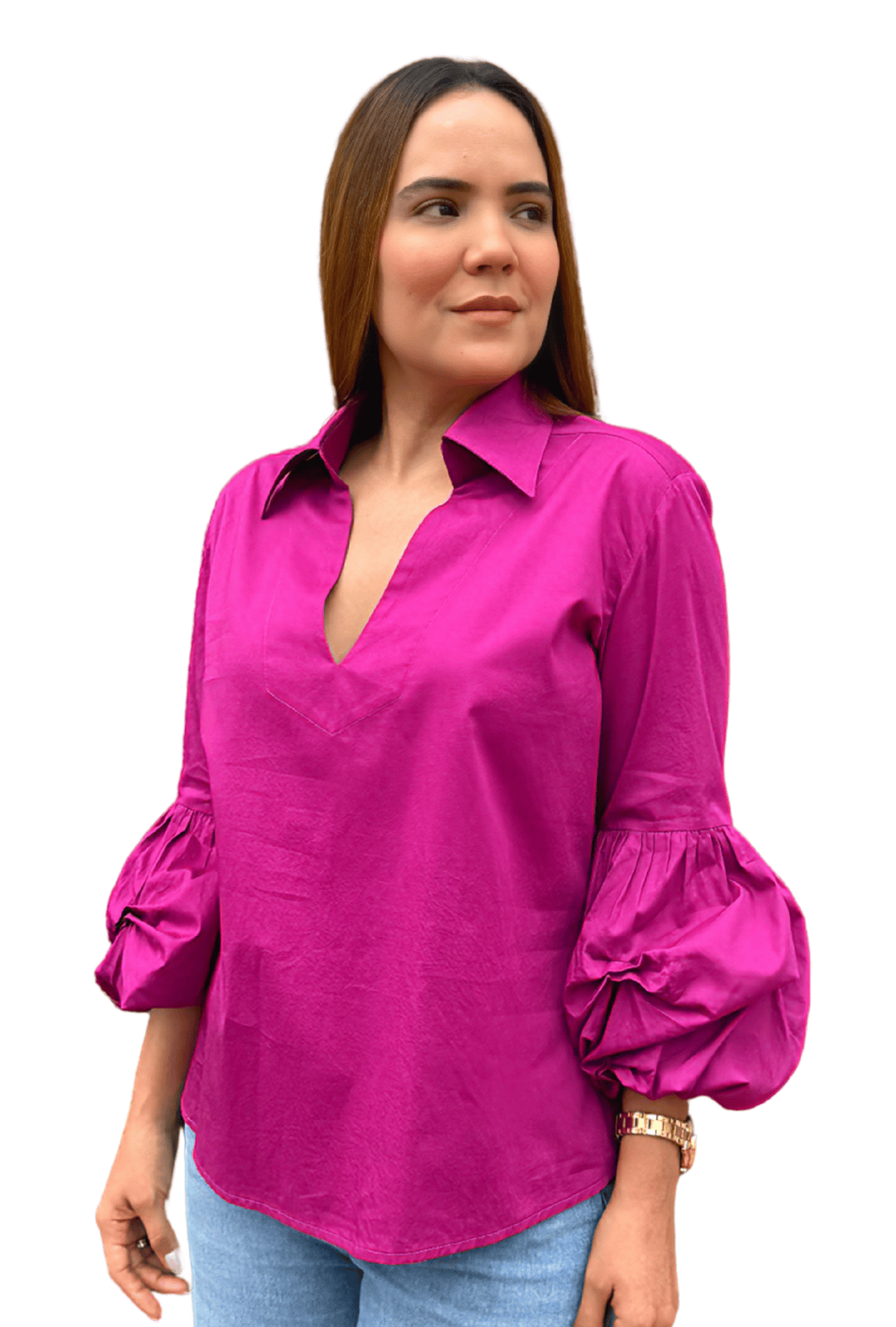 CAMISA ALMA MANGA BOMBACHA
