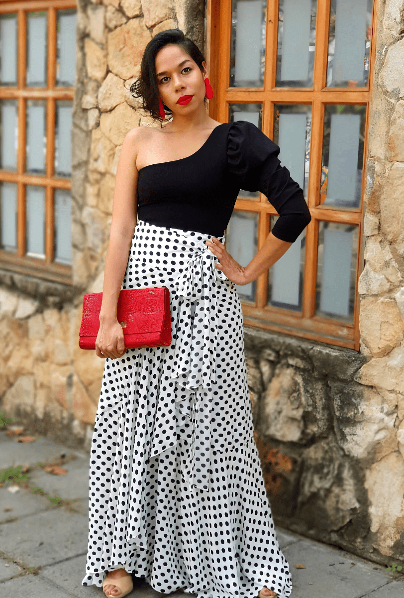 Set Croptop "Lorenza" & Falda Pareo "Almendra"