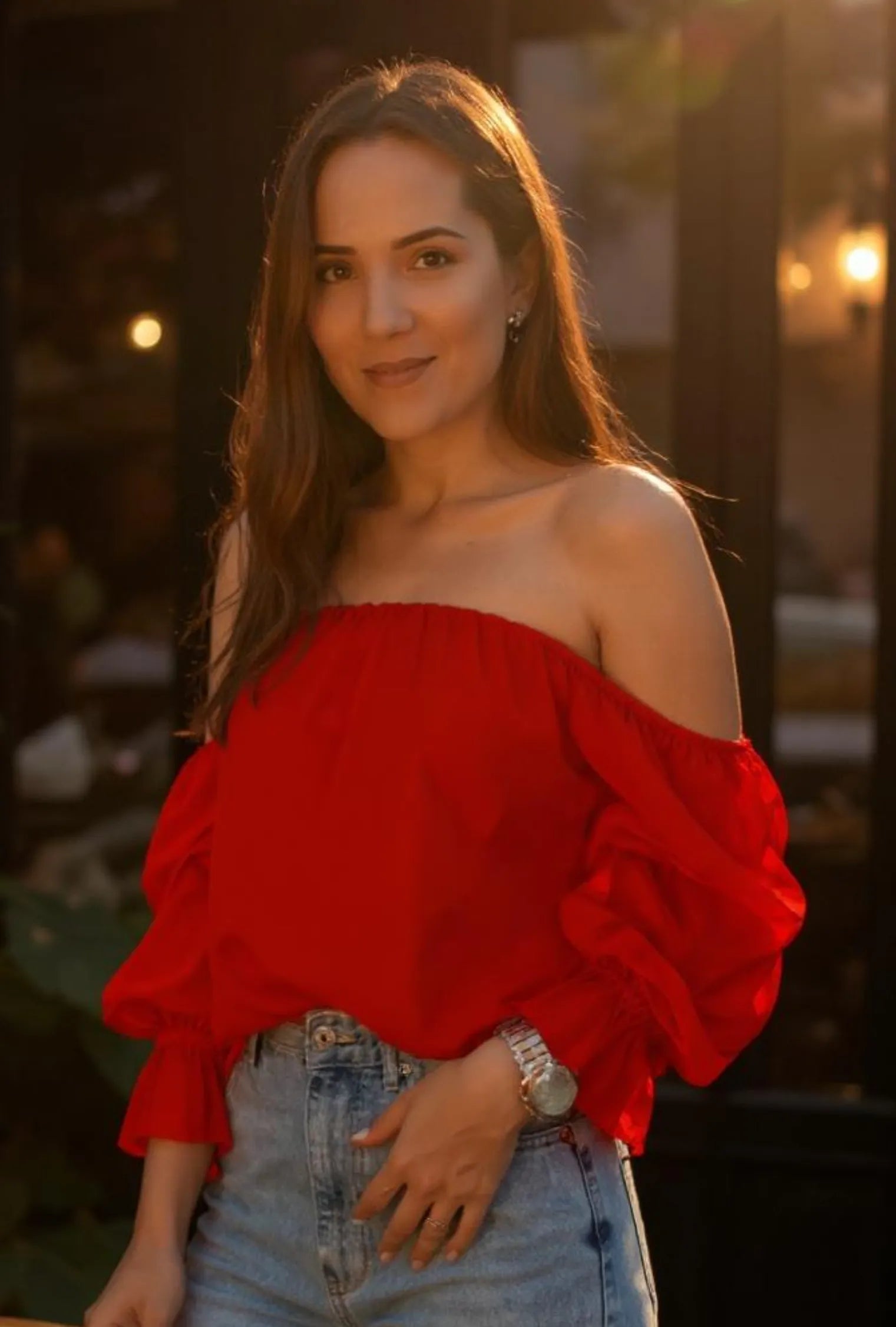 BLUSA EVA HOMBROS DESCUBIERTOS