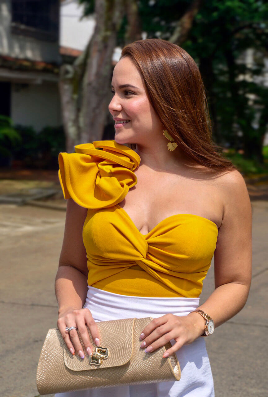 CropTop Violeta Bolero