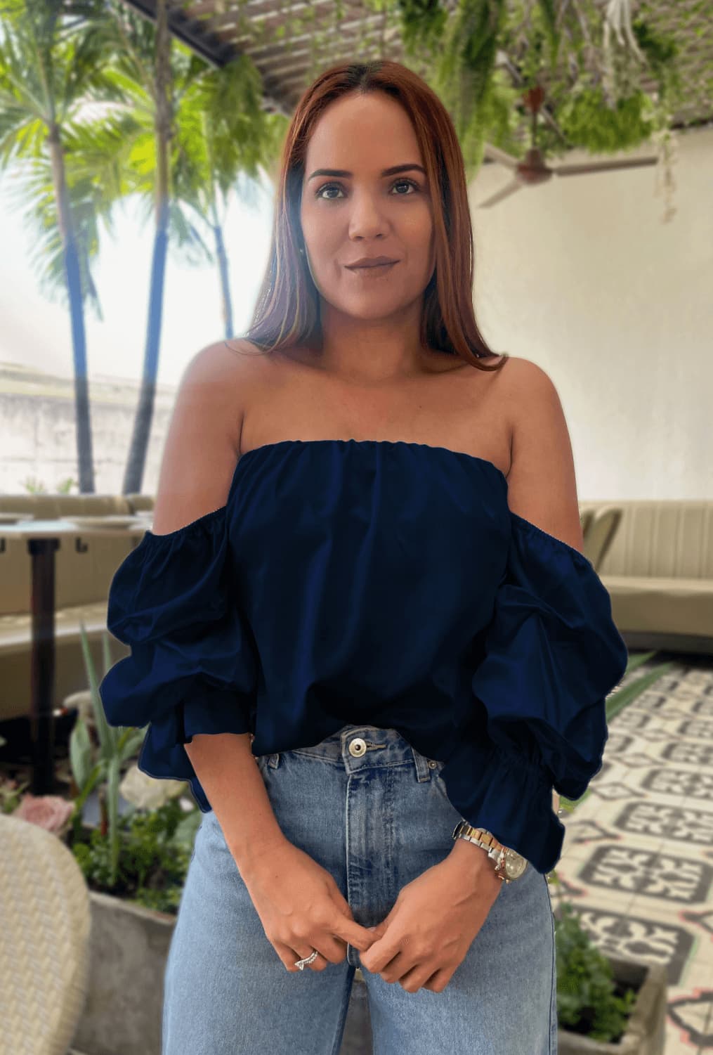BLUSA HOMBROS DESCUBIERTOS | EVA