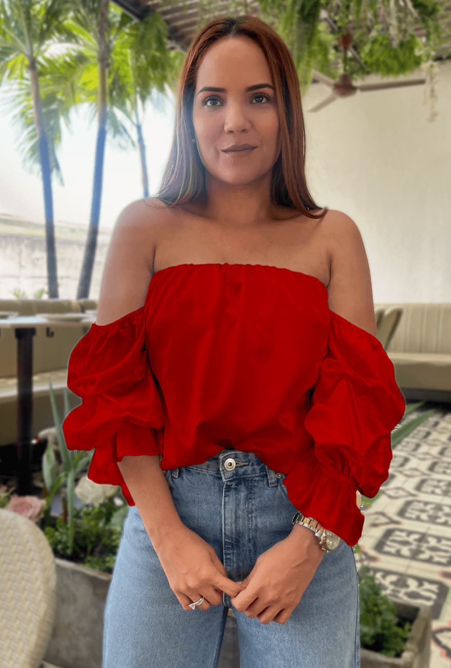 BLUSA HOMBROS DESCUBIERTOS | EVA