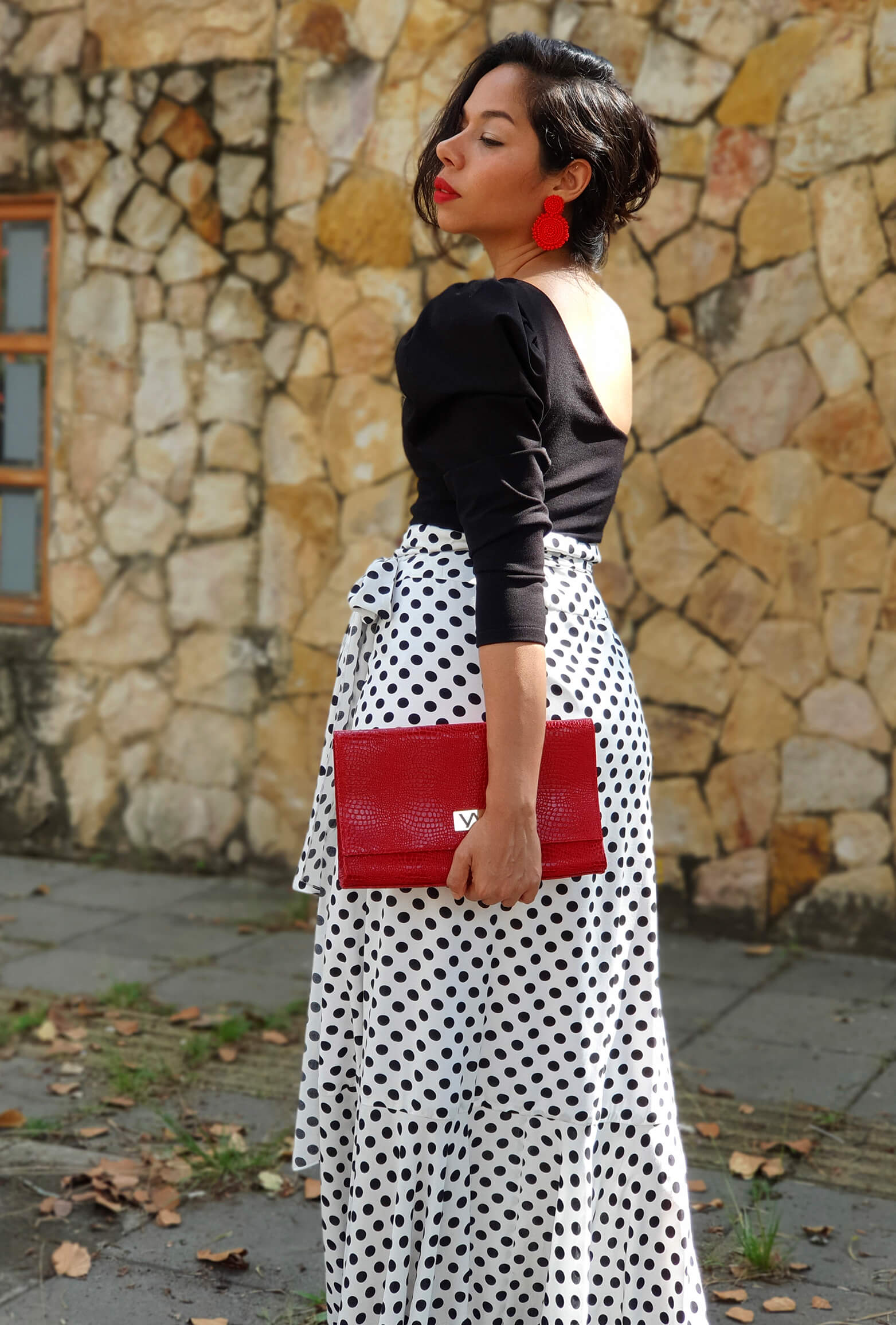 CROP TOP ESCOTE ASIMÉTRICO | LORENZA