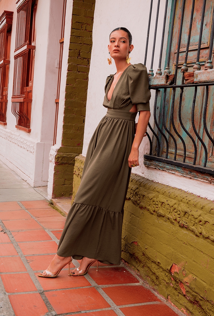 VESTIDO CINTURA ALTA | "BOHEME"