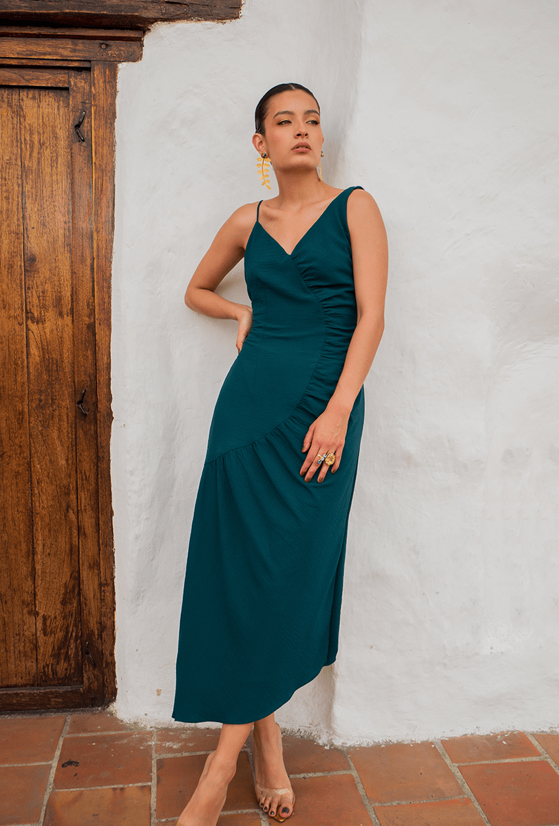 VESTIDO ASIMÉTRICO | "AZAHAR"