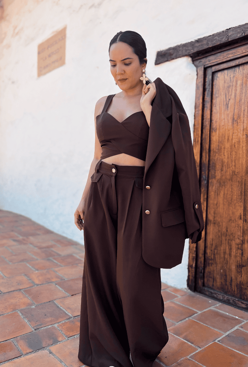 BLAZER OVERSIZE | ÉBANO
