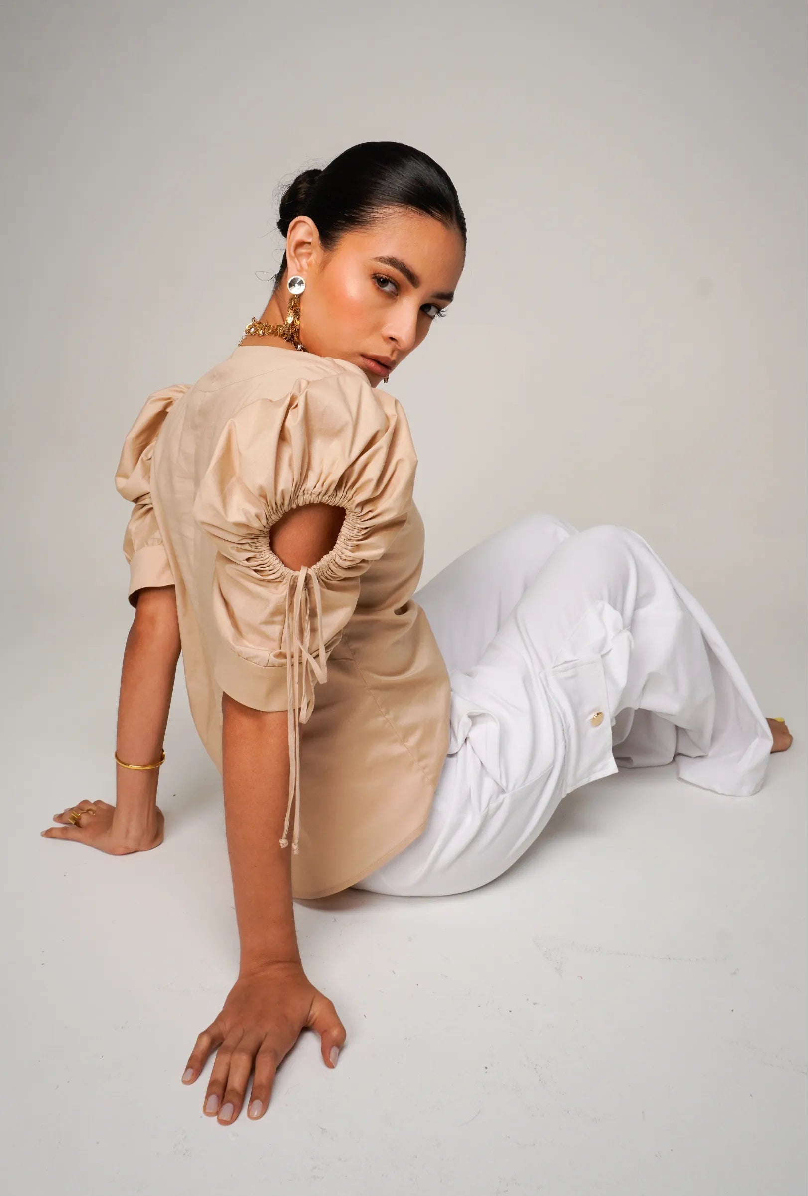 SET BLUSA "TOSCANA" Y PANTALÓN CARGO "AMALFI" | NUEVO