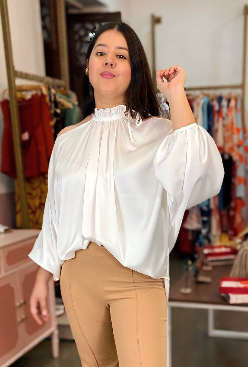 TAMARA | BLUSÓN HOMBROS DESCUBIERTOS