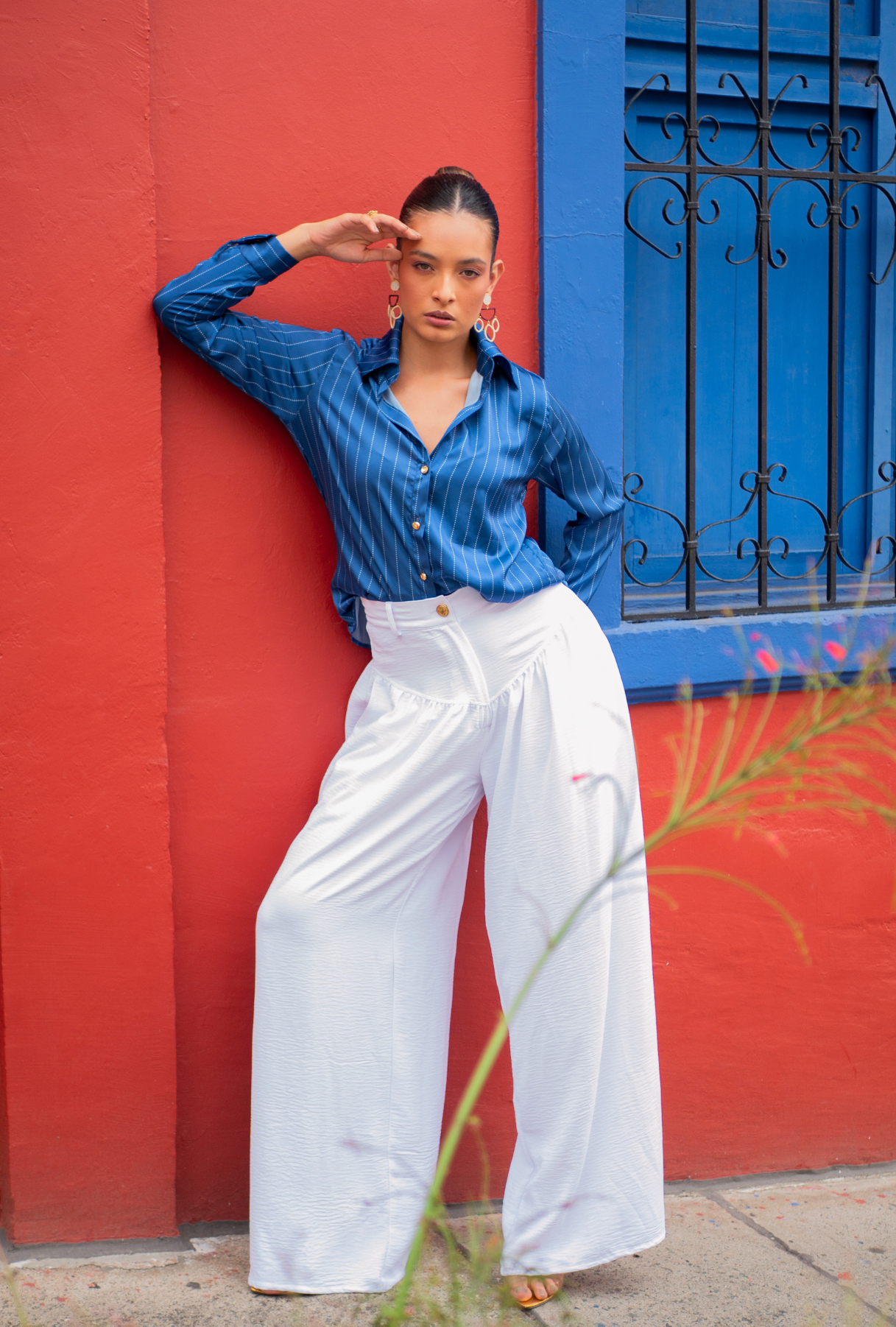 Set Camisa "Barichara" y Pantalón "Brisa de Mompox"