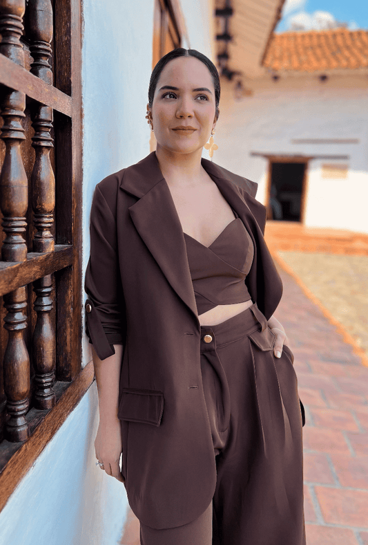BLAZER OVERSIZE | ÉBANO