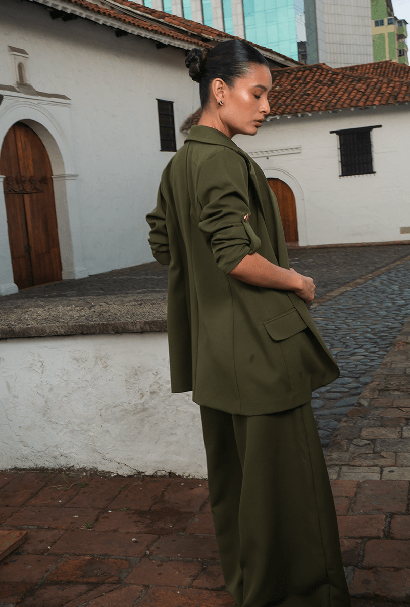 BLAZER OVERSIZE | EBANO