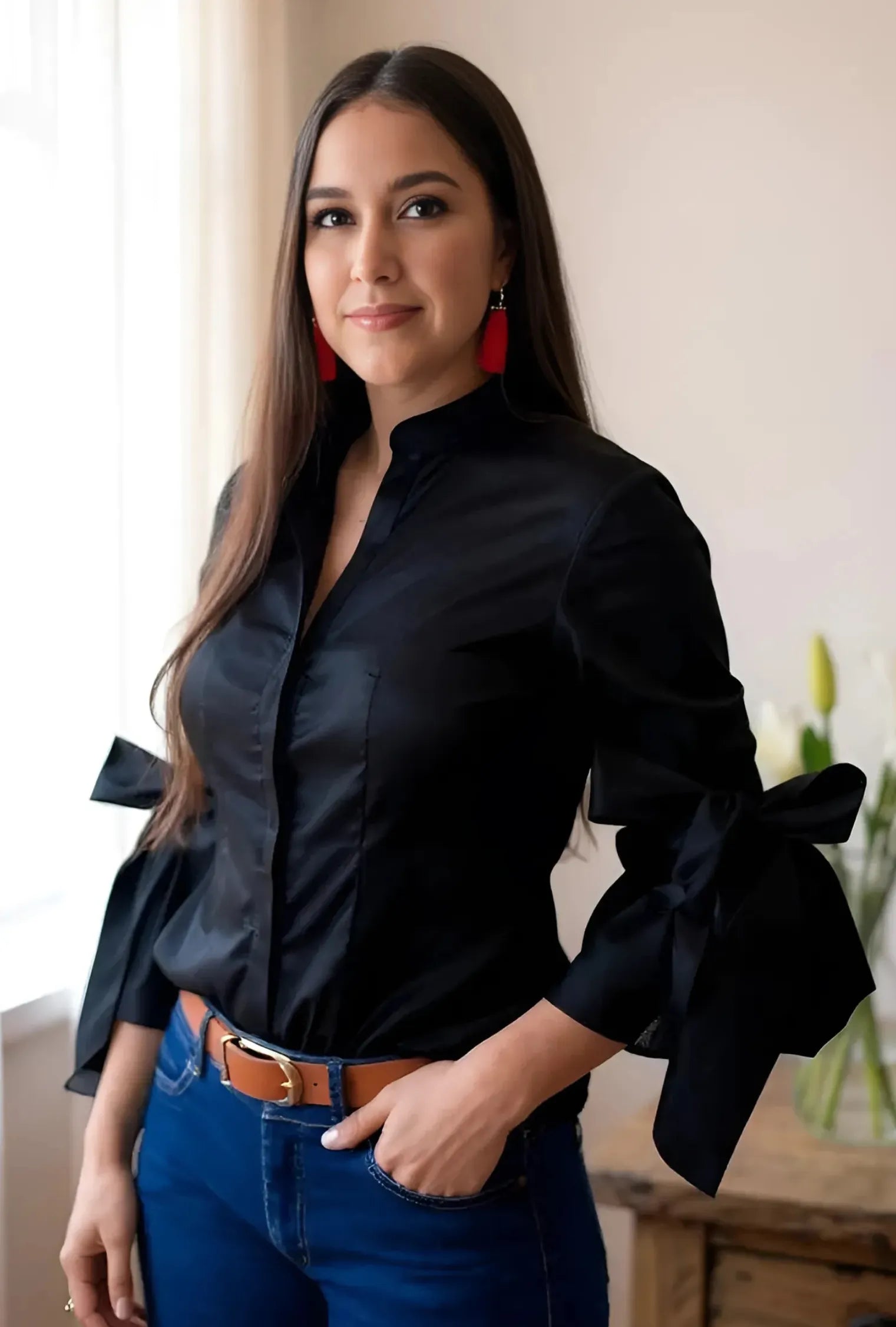 CAMISA LUNA CUELLO MILITAR