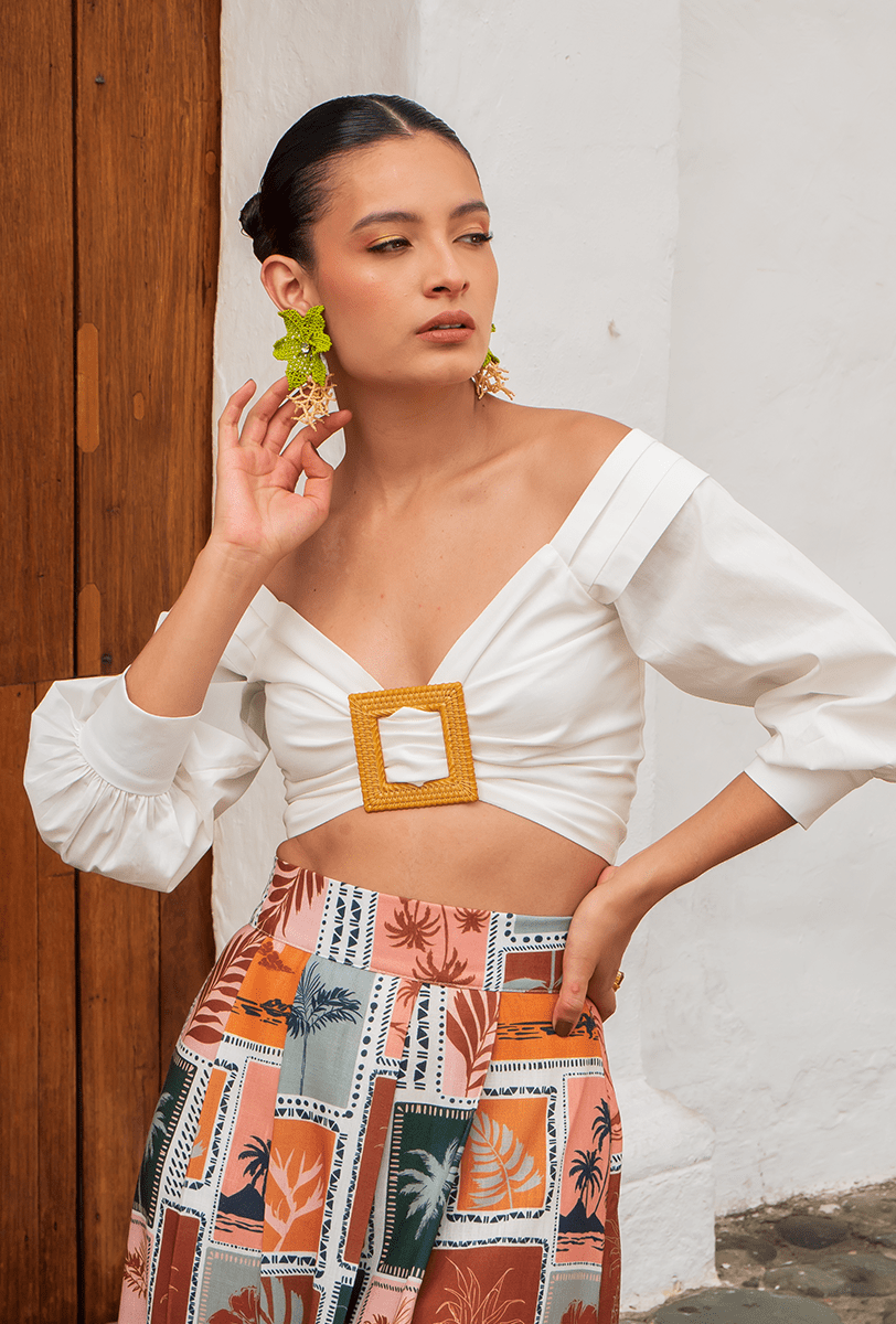 Set Croptop "Josefina" & Falda "Martina"