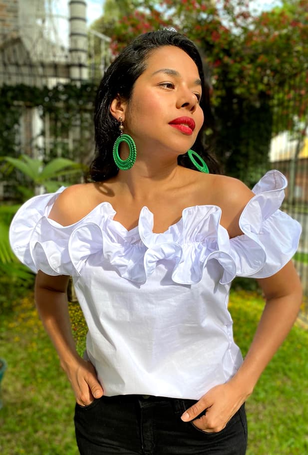 BLUSA CUELLO BANDEJA | NORAH
