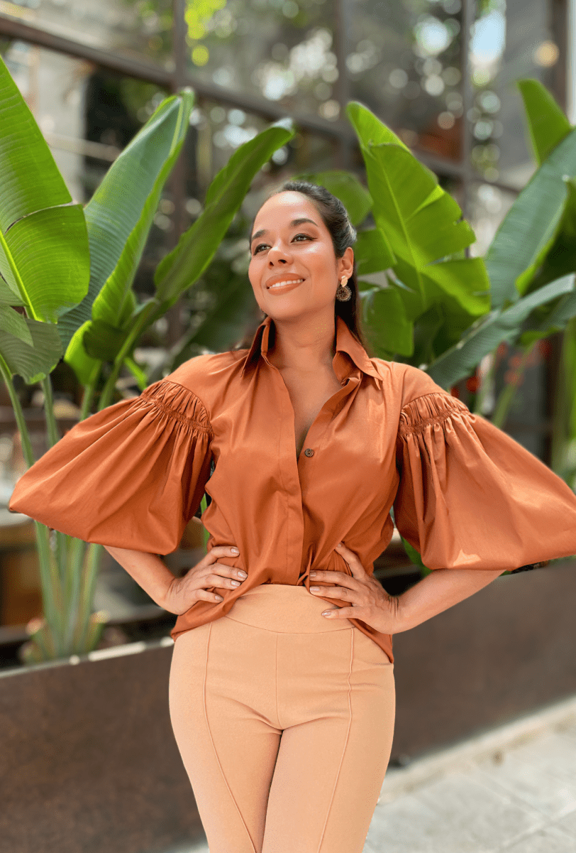 SALMA | CAMISA MANGA GLOBO