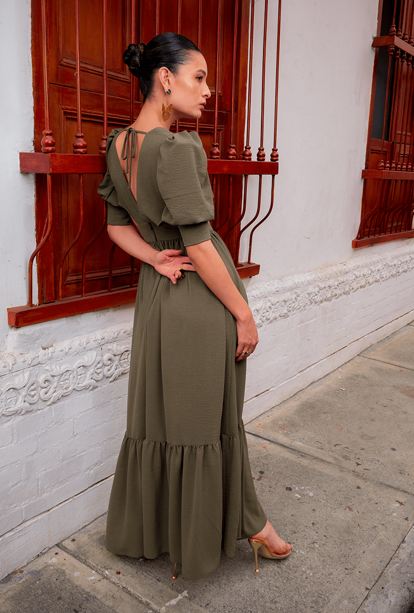 VESTIDO CINTURA ALTA | "BOHEME"