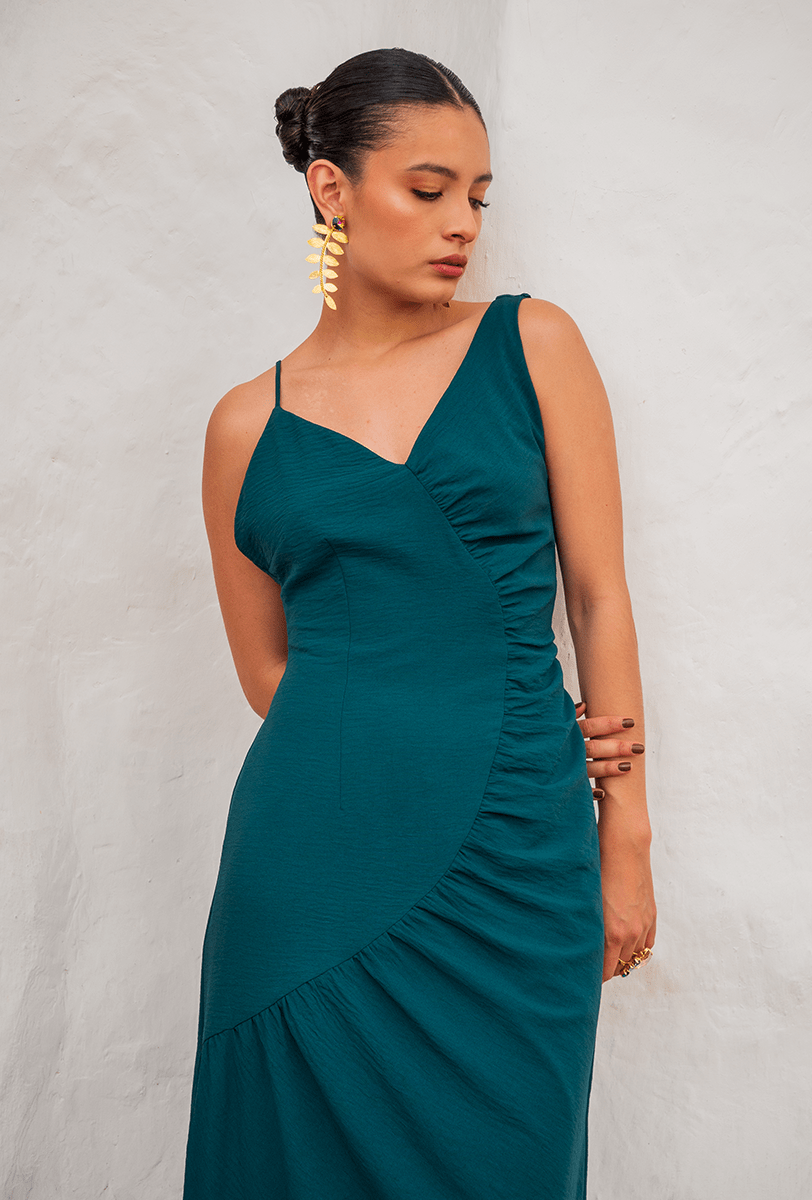 VESTIDO ASIMÉTRICO | "AZAHAR"