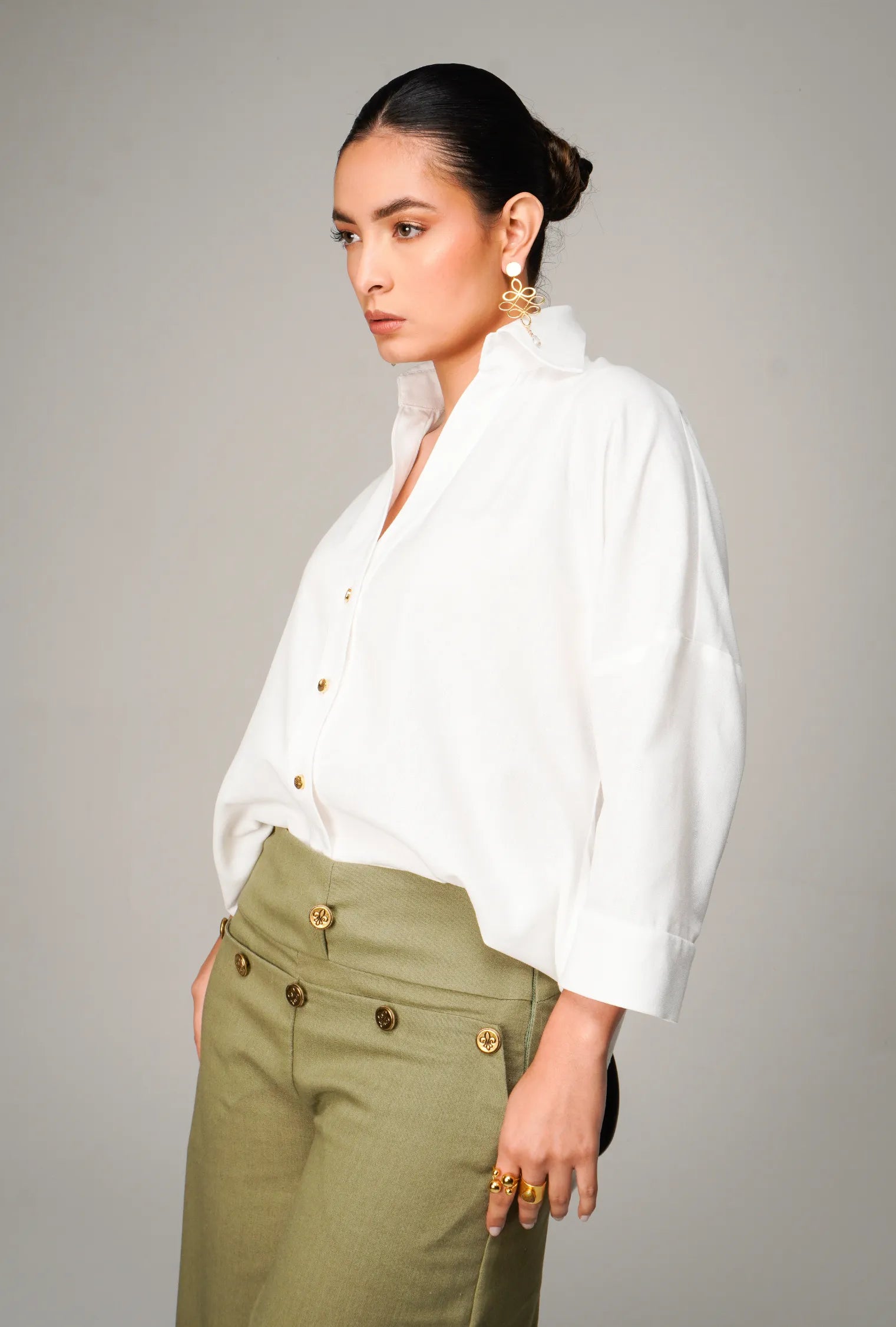 CAMISA OVERSIZE DE LINO "PORTOFINO" | NUEVO