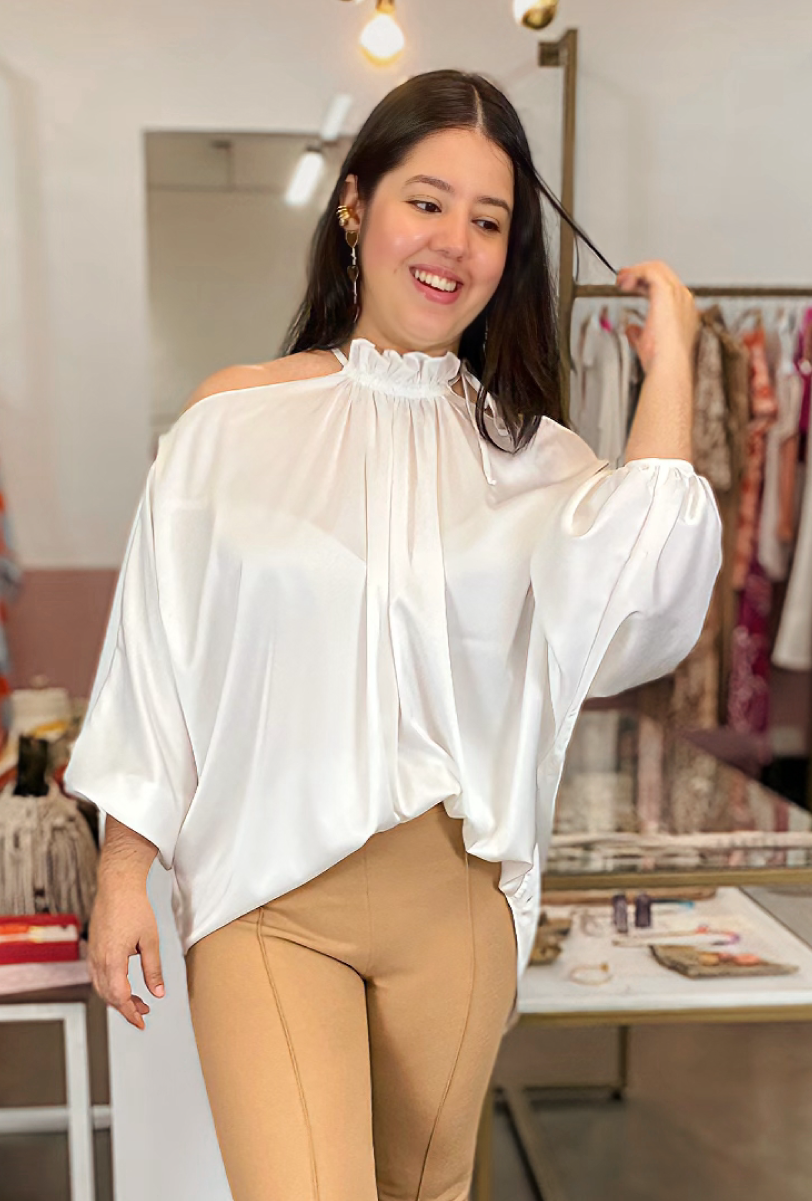 TAMARA | BLUSÓN HOMBROS DESCUBIERTOS