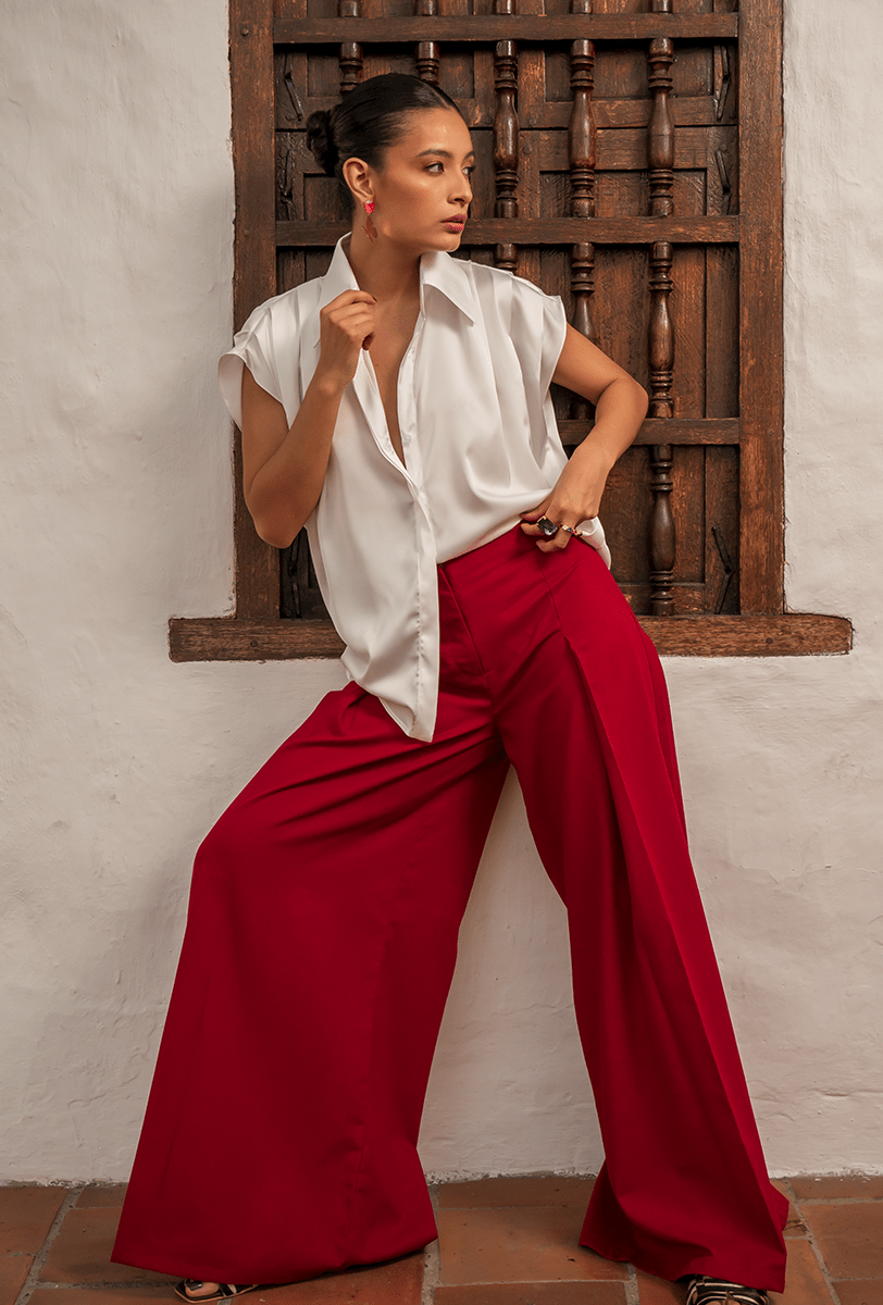 SET CAMISA "CANELA" & PANTALÓN "OCASO"