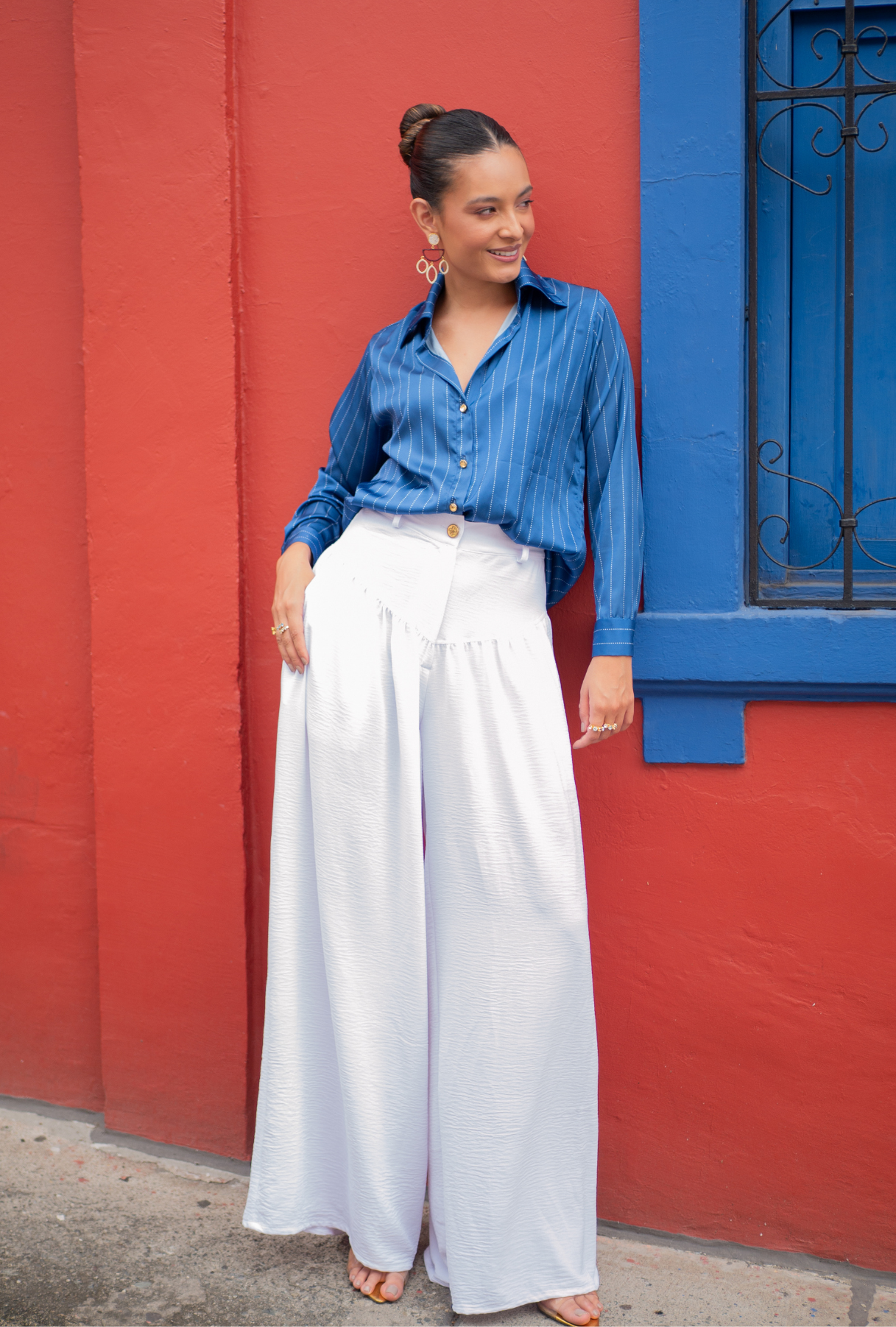 Set Camisa "Barichara" y Pantalón "Brisa de Mompox"
