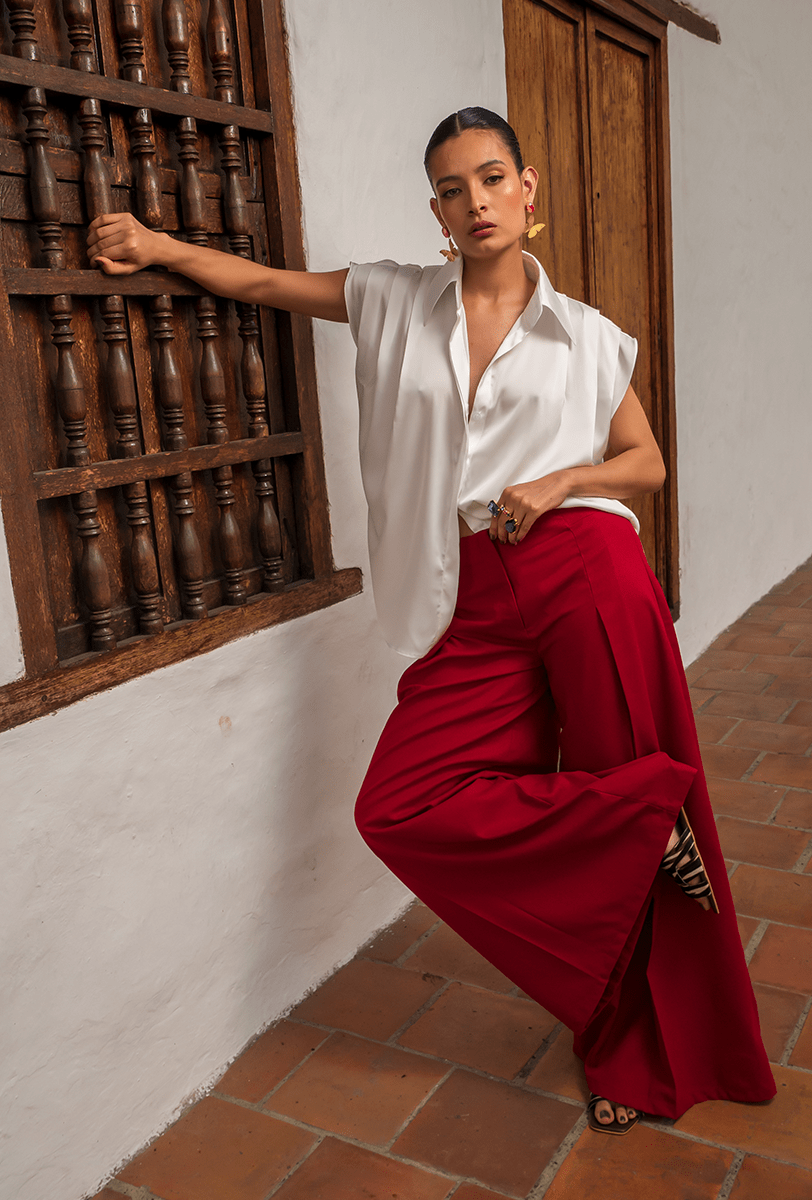 SET CAMISA "CANELA" & PANTALÓN "OCASO"