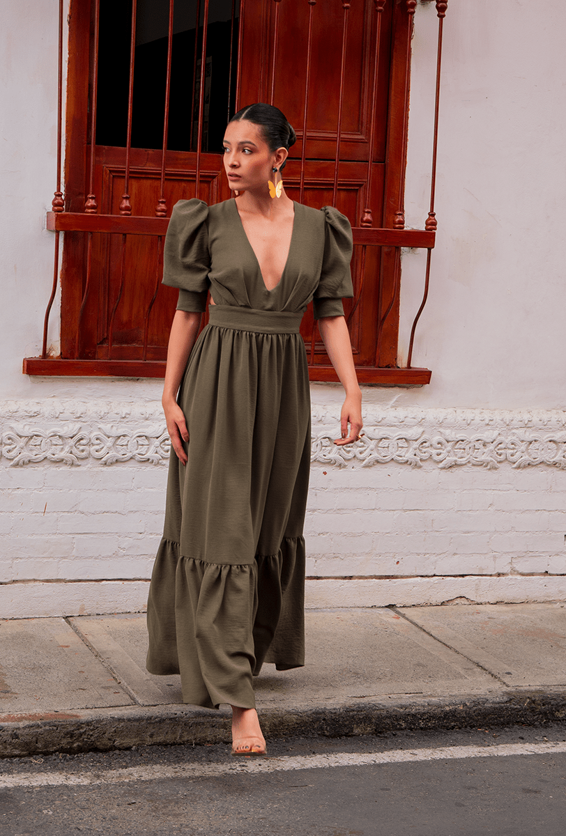 VESTIDO CINTURA ALTA | "BOHEME"