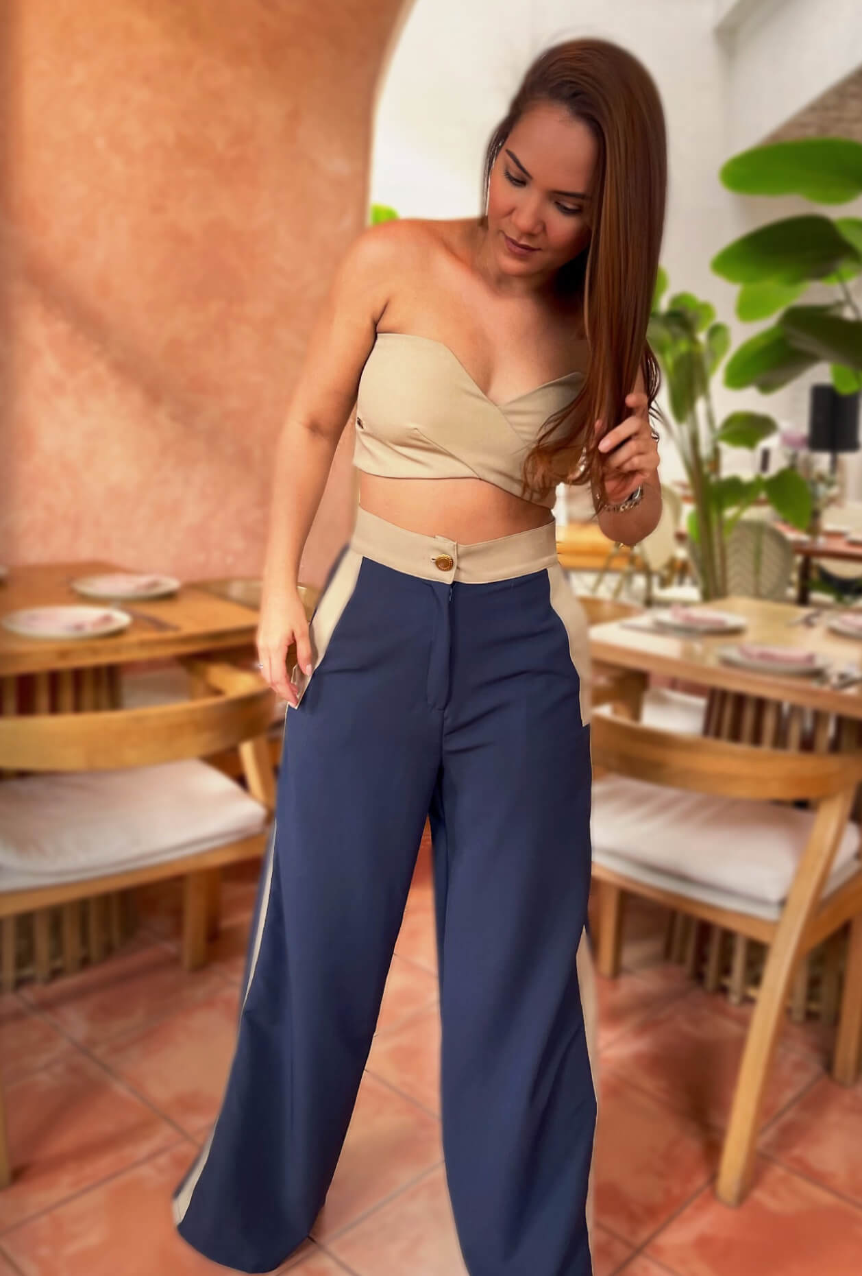 Set Dahlia A (Croptop y Pantalón) | New