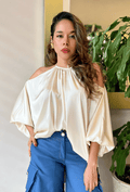 BLUSÓN TAMARA HOMBROS DESCUBIERTOS