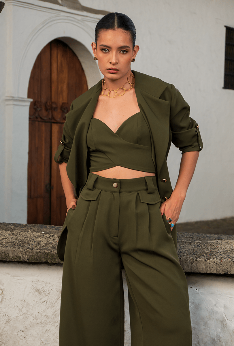 BLAZER OVERSIZE | EBANO