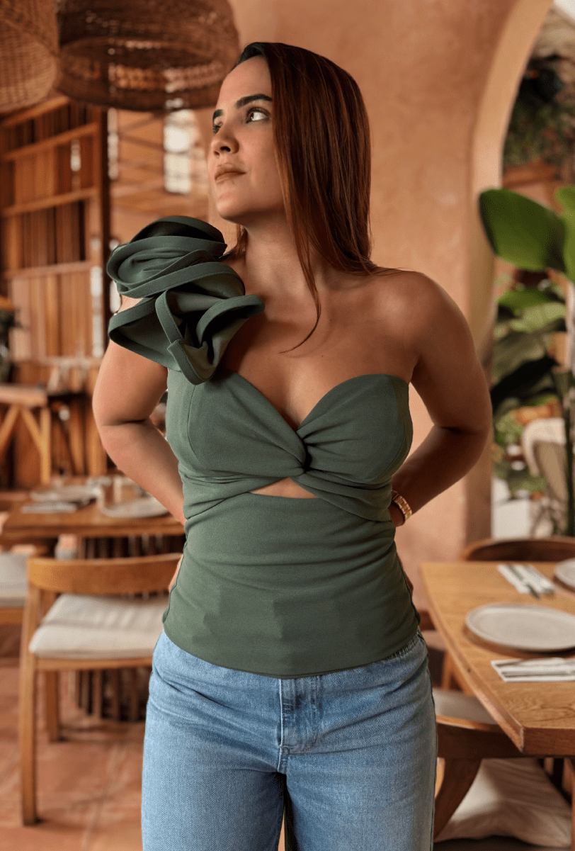 BLUSA VIOLETA DE BOLERO