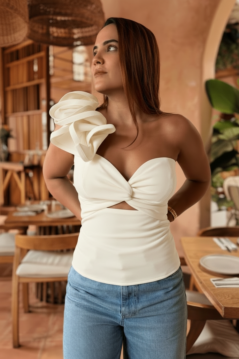 BLUSA VIOLETA DE BOLERO