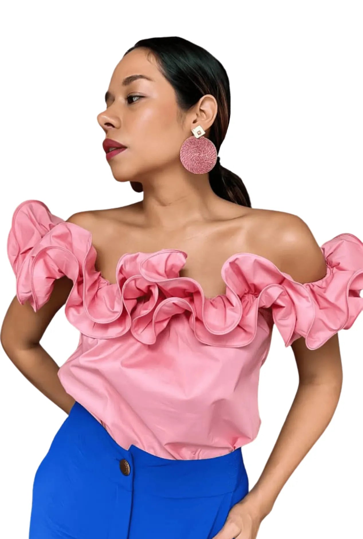 BLUSA NORAH CUELLO BANDEJA
