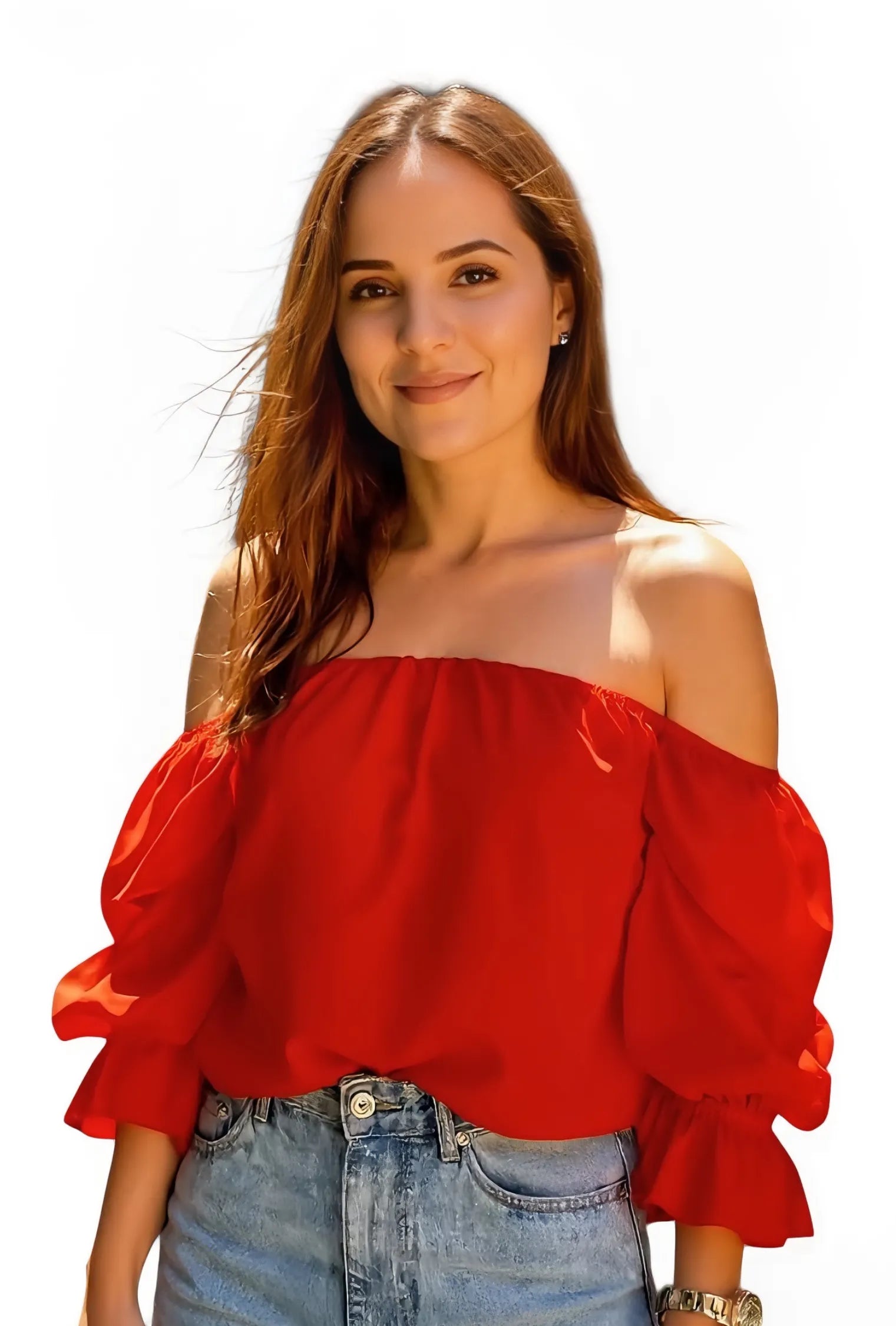 BLUSA EVA HOMBROS DESCUBIERTOS