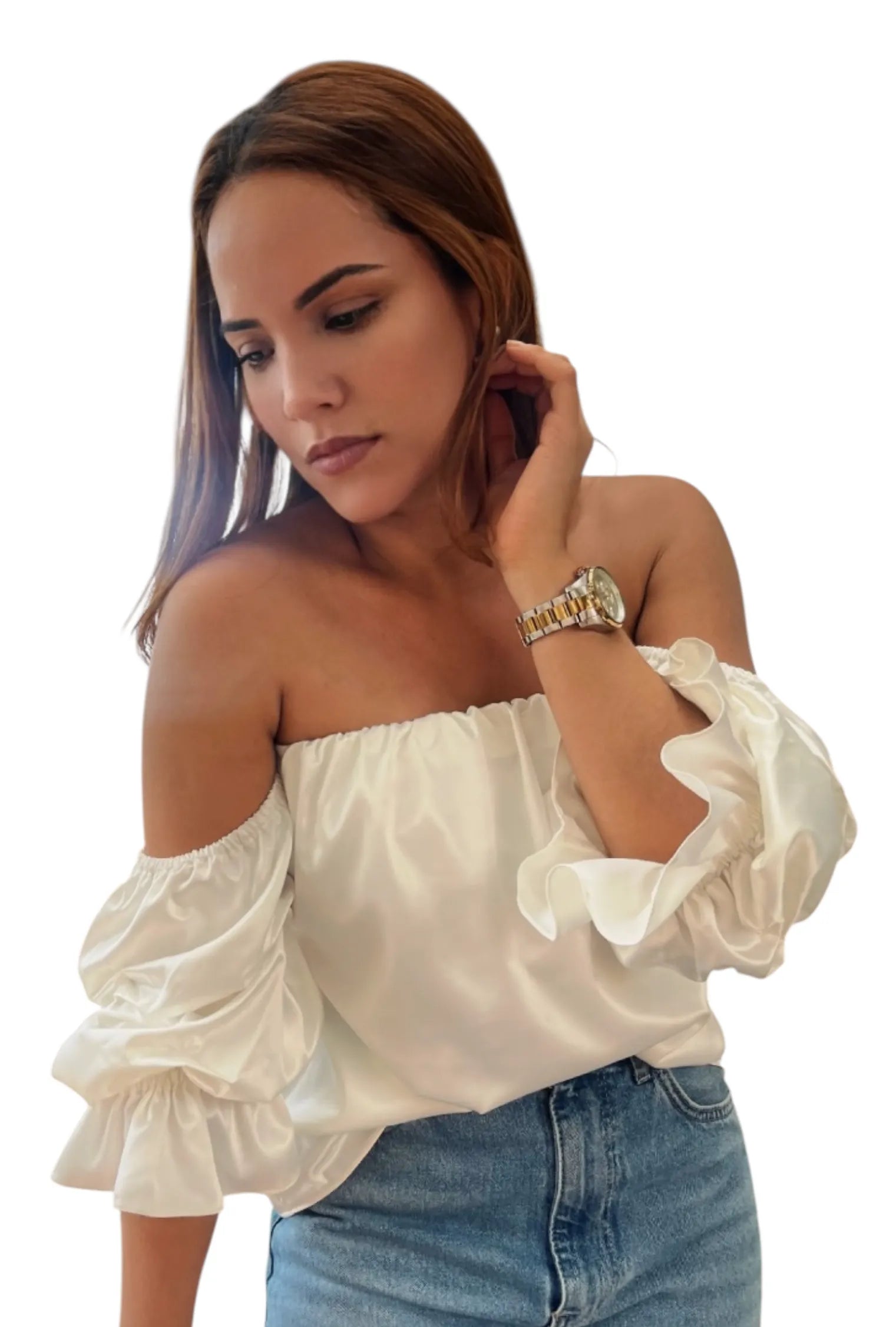 BLUSA EVA HOMBROS DESCUBIERTOS