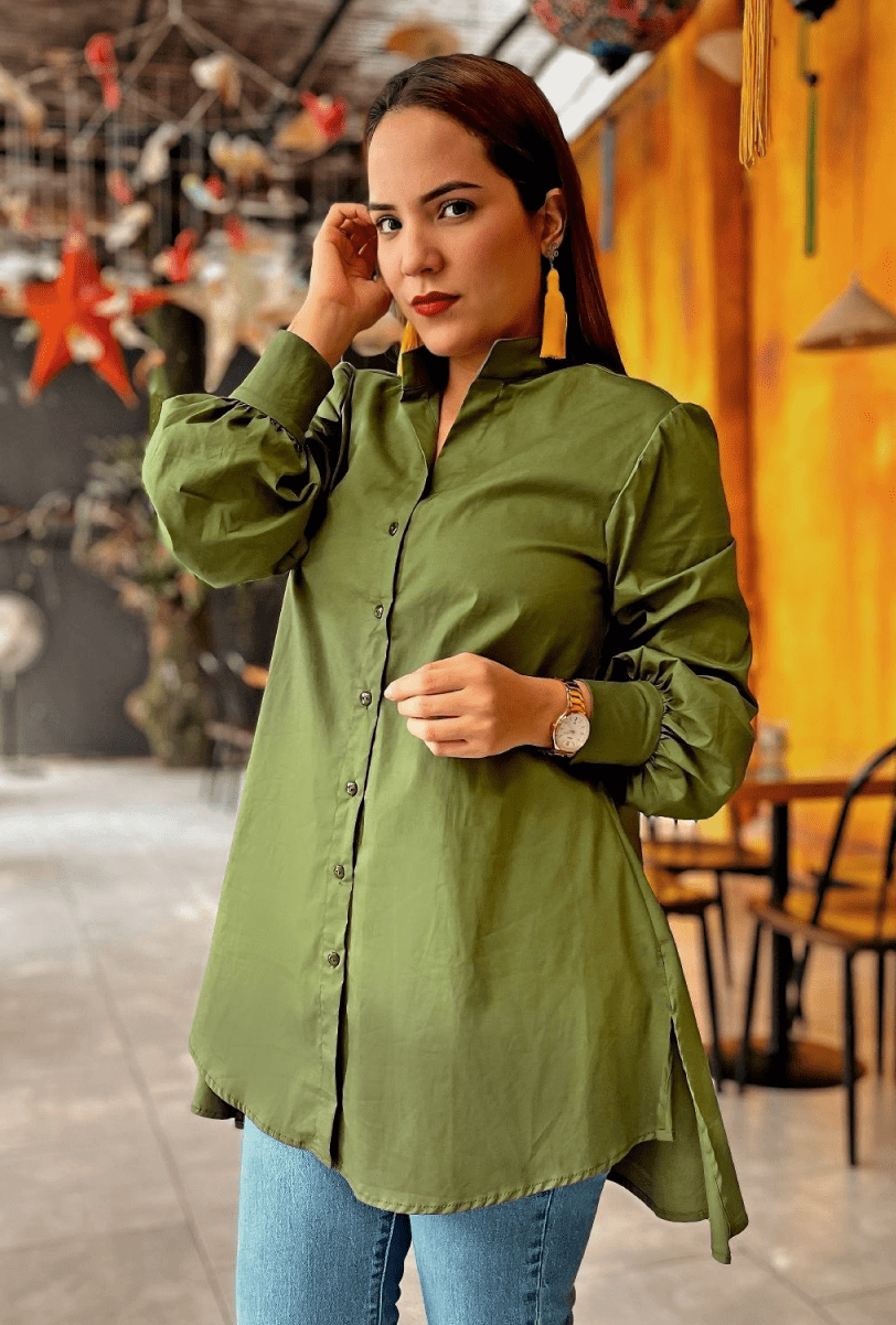 ALBA | BLUSÓN ESTILO CAMISERO