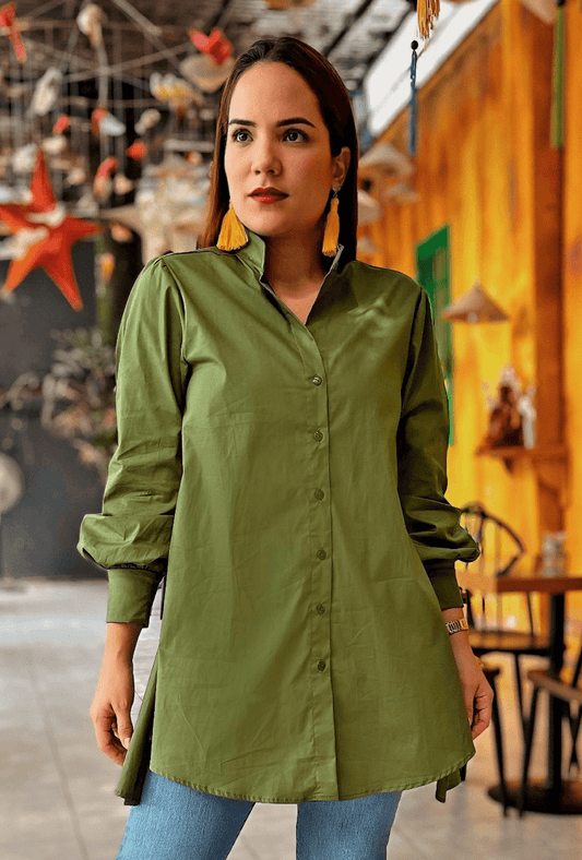 BLUSÓN ESTILO CAMISERO | "ALBA"