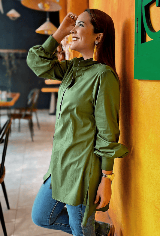 BLUSÓN ESTILO CAMISERO | "ALBA"