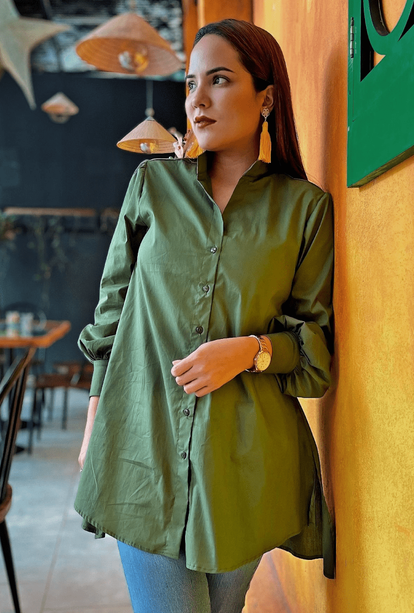 ALBA | BLUSÓN ESTILO CAMISERO