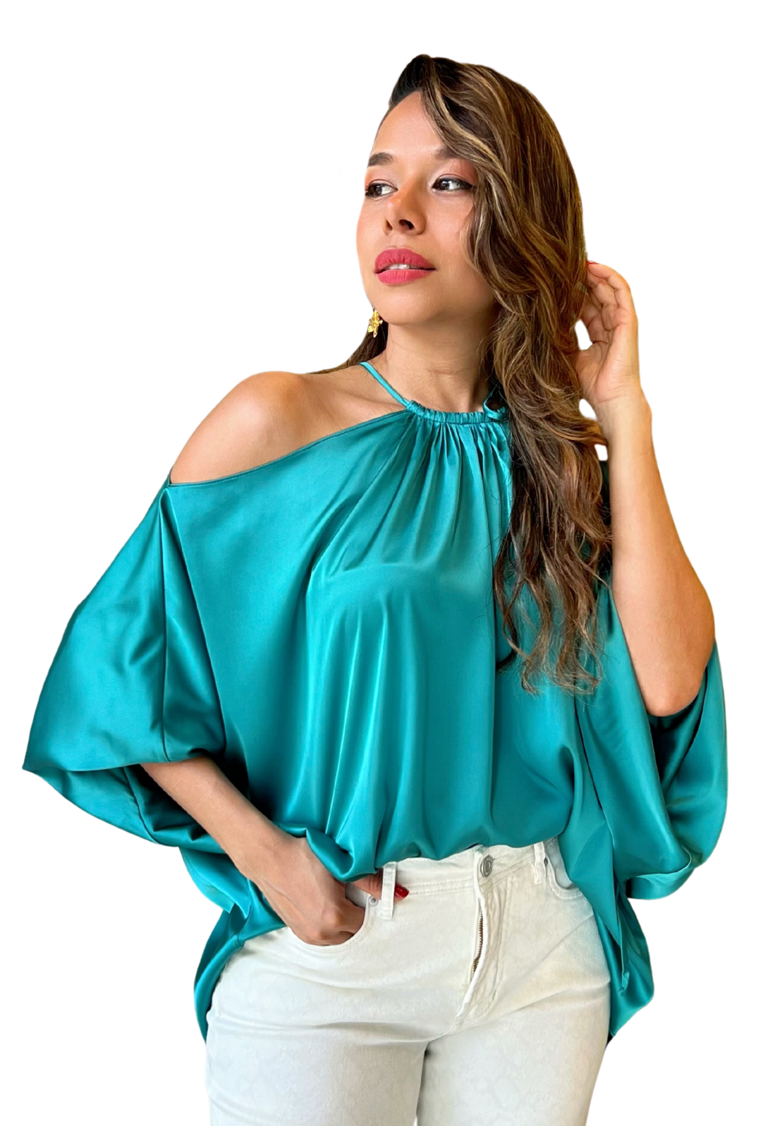 BLUSÓN TAMARA HOMBROS DESCUBIERTOS
