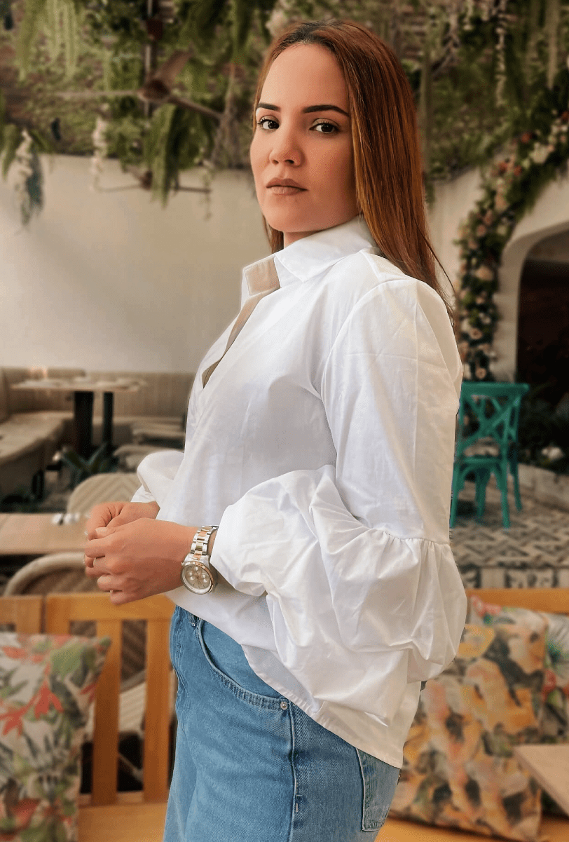 CAMISA MANGA BOMBACHA | "ALMA"