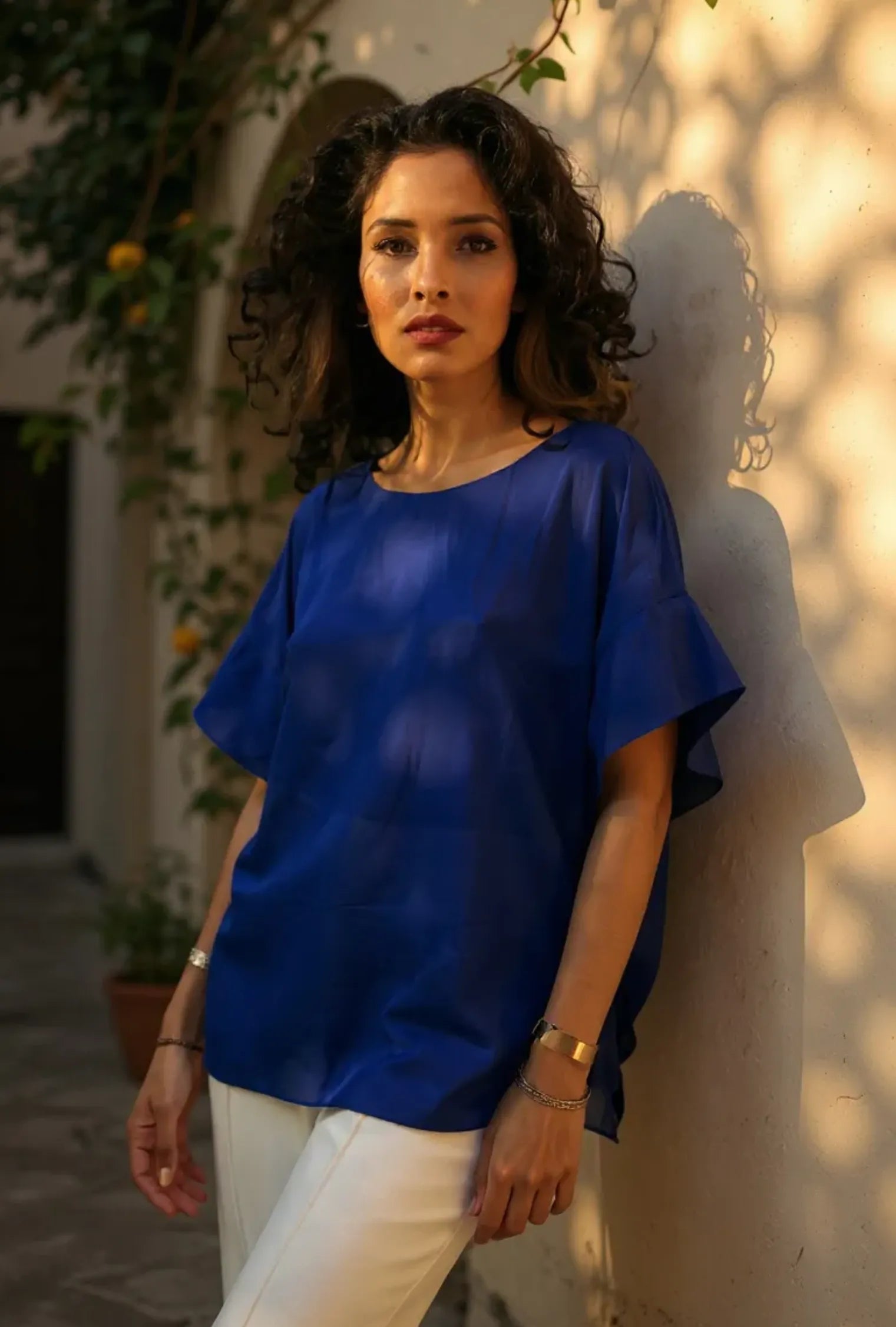 BLUSÓN SAMARA AZUL REY | SALE