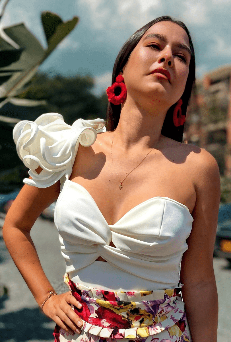 BLUSA VIOLETA DE BOLERO