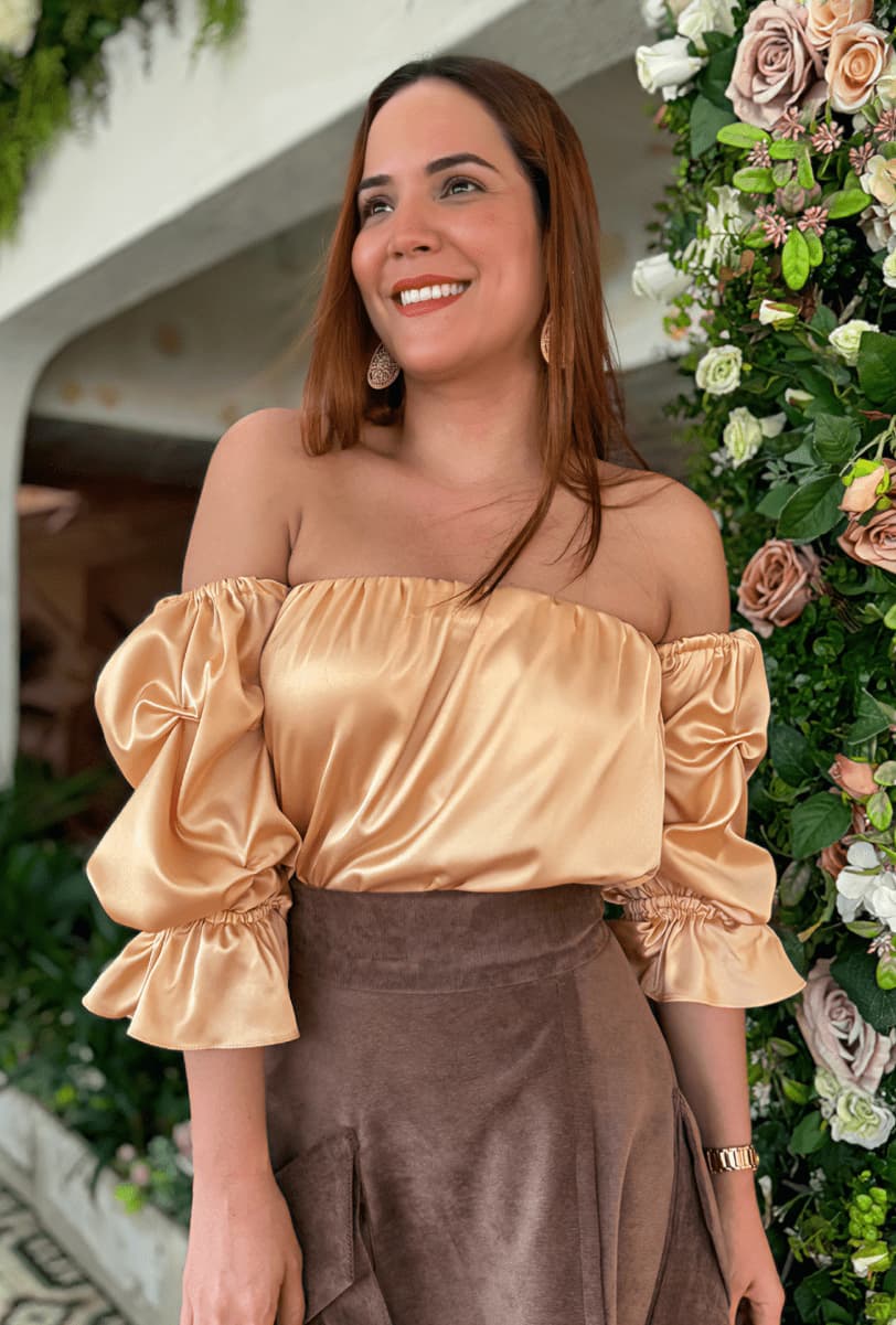 EVA | BLUSA HOMBROS DESCUBIERTOS