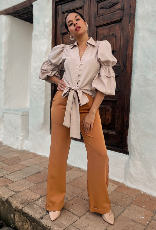 Set Camisa Sienna + Pantalón Aurora | Nuevo