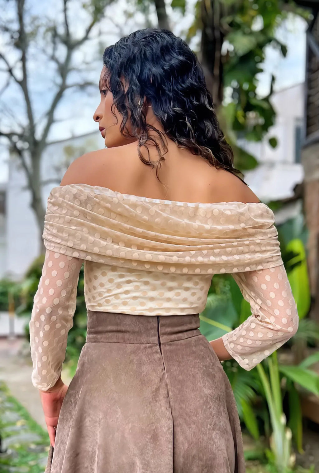 BODY PUNTOS OFF SHOULDER "POSITANO" | NUEVO