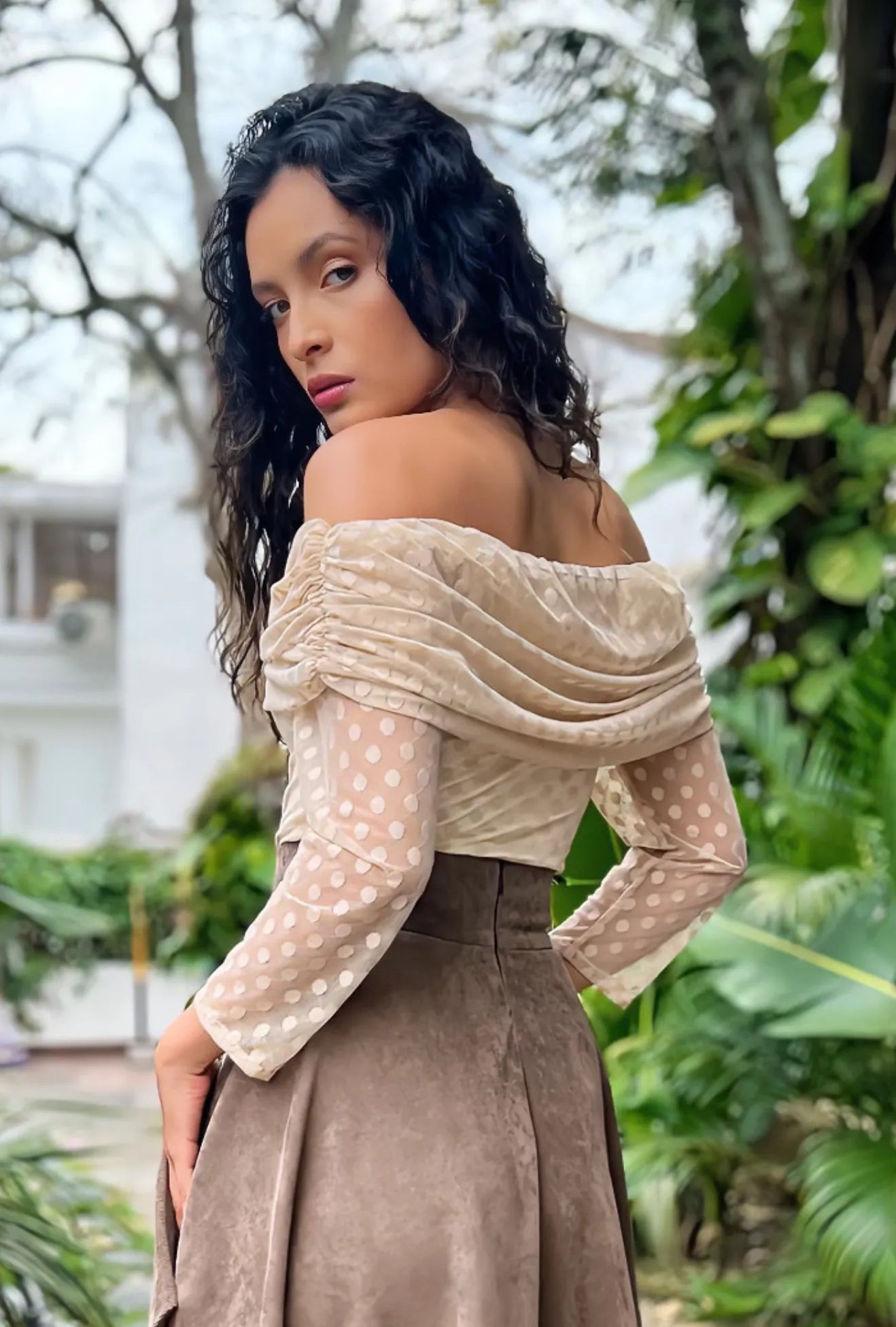 BODY PUNTOS OFF SHOULDER "POSITANO" | NUEVO