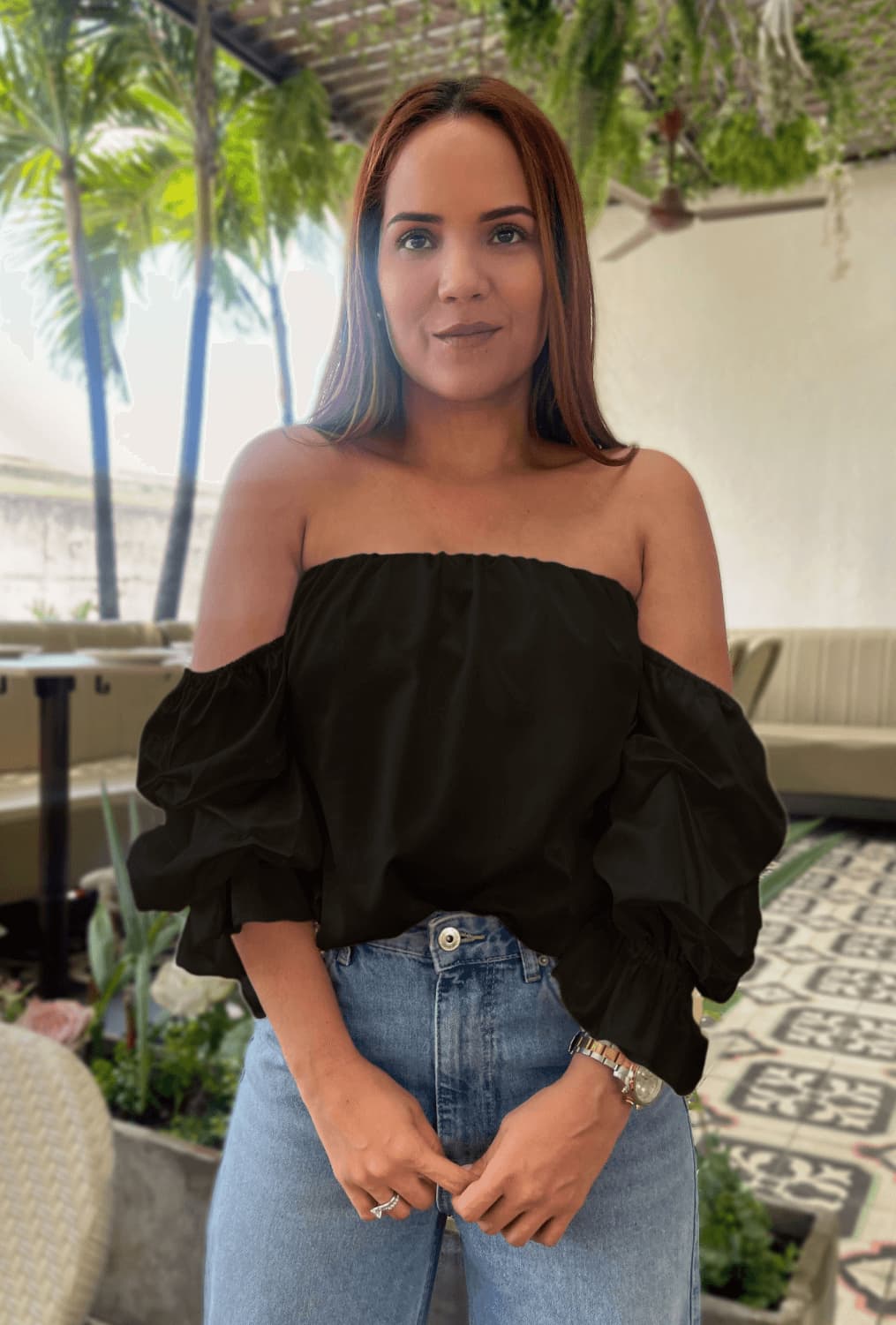 BLUSA HOMBROS DESCUBIERTOS | EVA