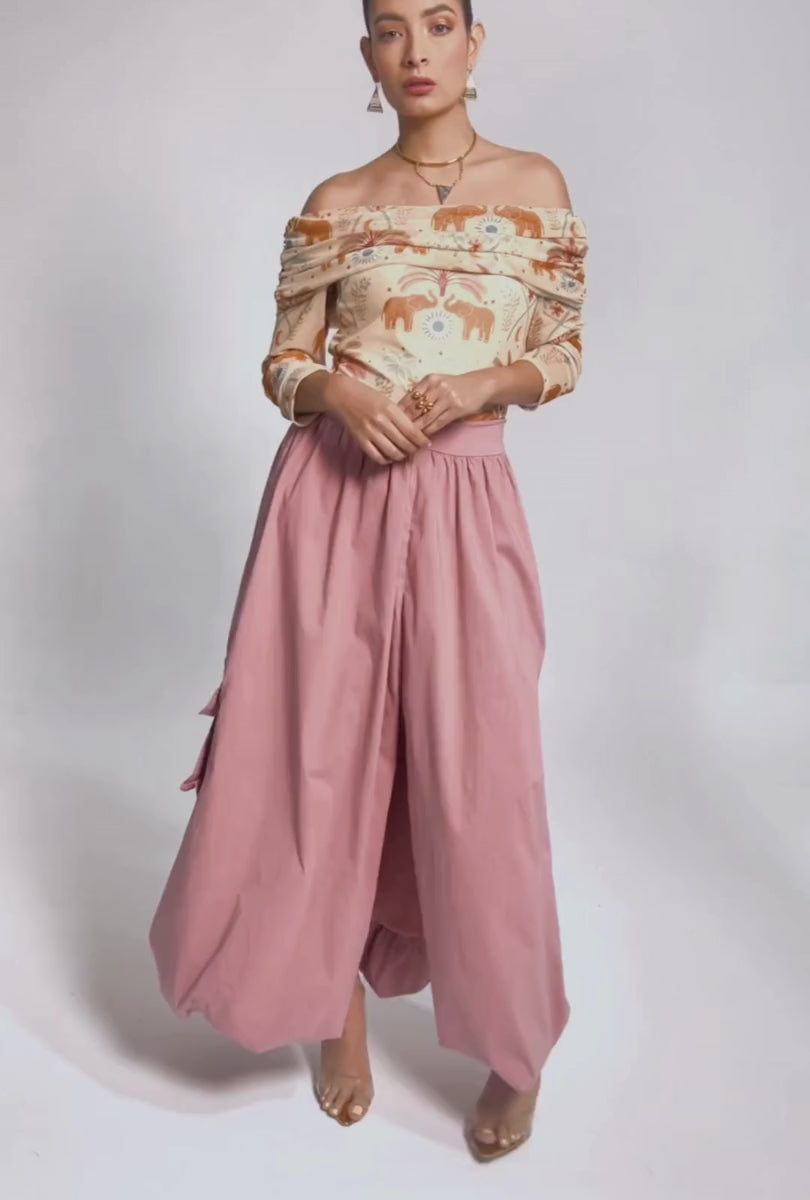 BODY ESTAMPADO OFF SHOULDER "POSITANO" | NUEVO